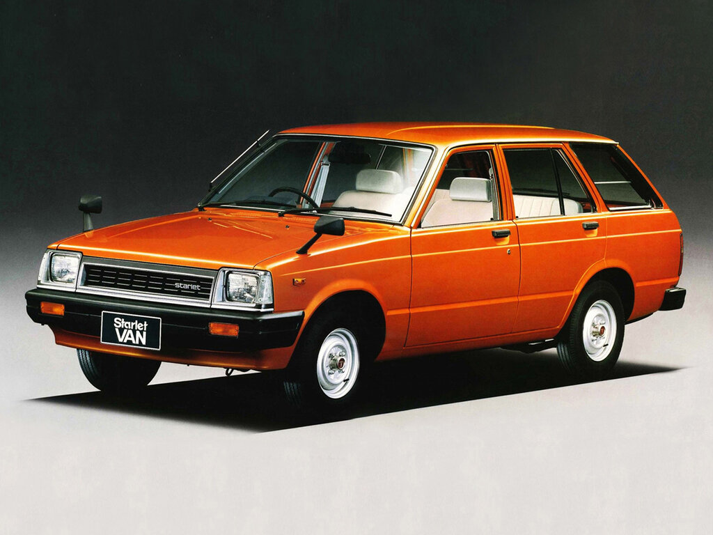 Toyota Starlet (KP61V) 2 поколение, 2-й рестайлинг, универсал (08.1982 - 09.1984)